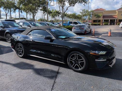 SHADOW BLACK 2018 Ford Mustang EcoBoost Premium
