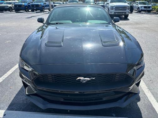 SHADOW BLACK 2018 Ford Mustang EcoBoost Premium