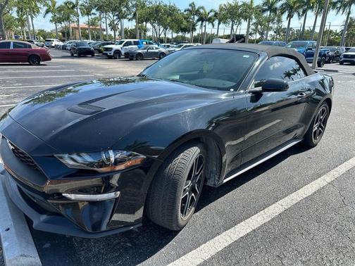 SHADOW BLACK 2018 Ford Mustang EcoBoost Premium