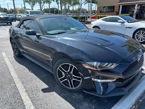 SHADOW BLACK 2018 Ford Mustang EcoBoost Premium