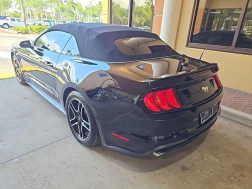 SHADOW BLACK 2018 Ford Mustang EcoBoost Premium