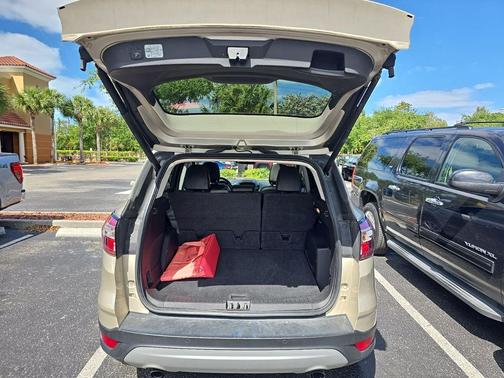 WHITE GOLD METALLIC 2018 Ford Escape Titanium