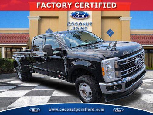 AGATE BLACK 2023 Ford F-350 XLT