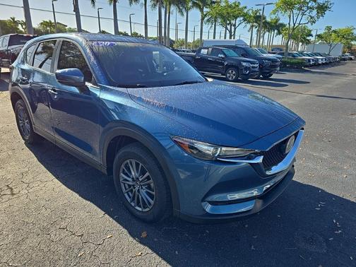 Eternal Blue Mica 2020 Mazda CX-5 Touring