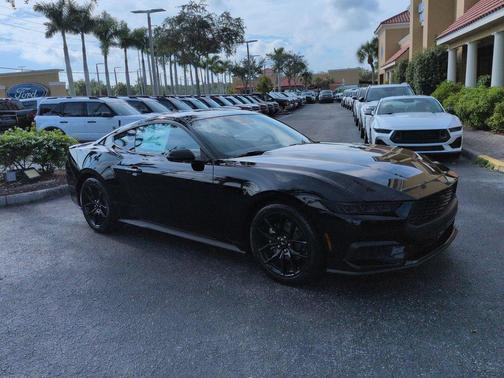 Shadow Black 2026 Ford Mustang EcoBoost