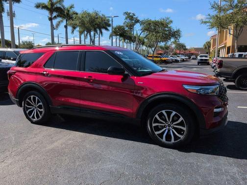 RAPID RED MET TINTED CC 2023 Ford Explorer ST-Line