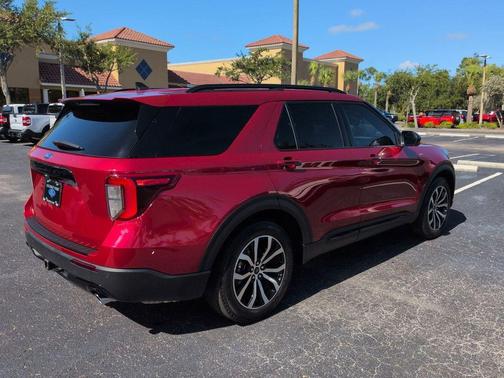 RAPID RED MET TINTED CC 2023 Ford Explorer ST-Line