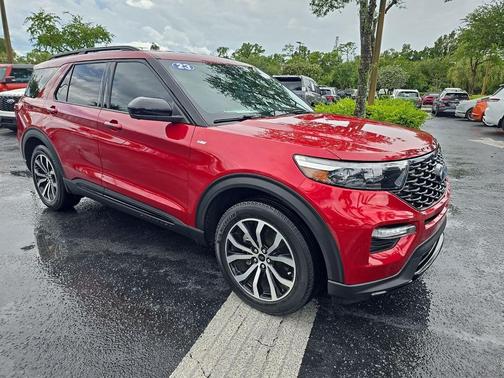 RAPID RED MET TINTED CC 2023 Ford Explorer ST-Line