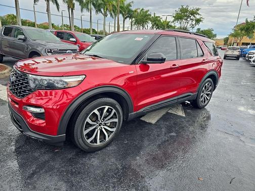 RAPID RED MET TINTED CC 2023 Ford Explorer ST-Line