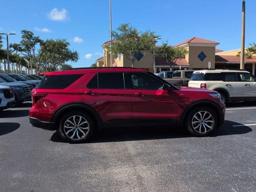 RAPID RED MET TINTED CC 2023 Ford Explorer ST-Line