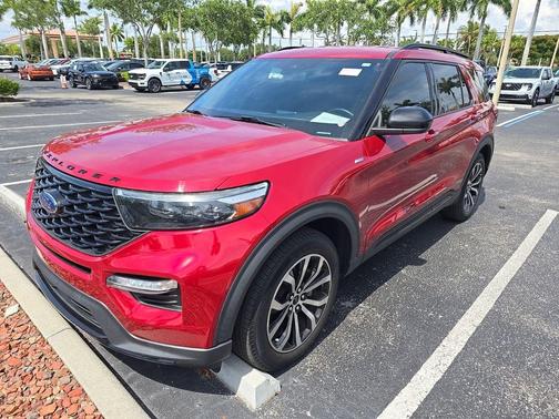 RAPID RED MET TINTED CC 2023 Ford Explorer ST-Line
