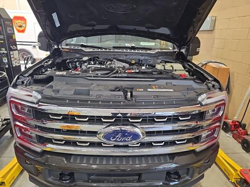 Antimatter Blue Metallic 2024 Ford F-350 King Ranch