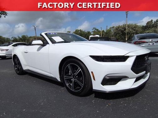 OXFORD WHITE 2025 Ford Mustang EcoBoost