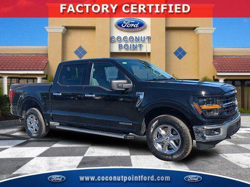 AGATE BLACK METALLIC 2024 Ford F-150 XLT Truck
