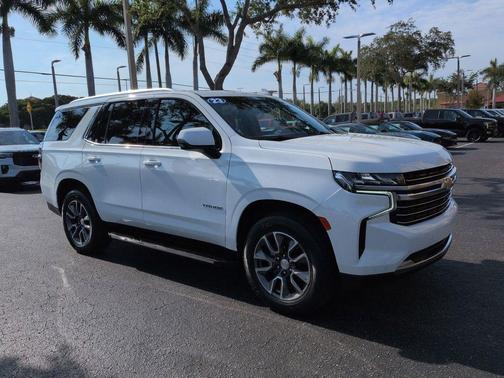 Summit White 2023 Chevrolet Tahoe LT