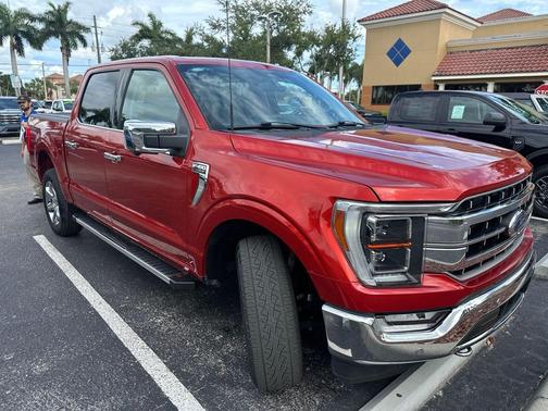 Hot Pepper Red Metallic Tinted Clearcoat 2023 Ford F-150 Lariat