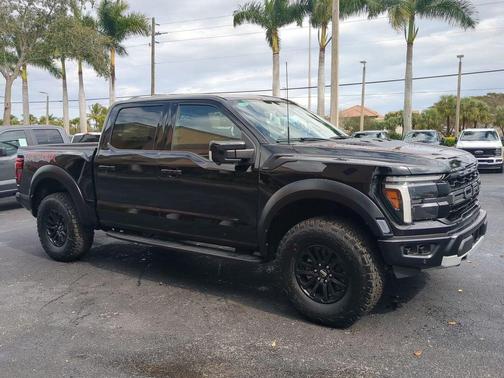 AGATE BLACK METALLIC 2025 Ford F-150 Raptor Truck