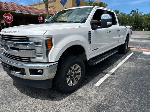 WHITE PLATINUM MET TRI-COAT 2019 Ford F-350 Platinum