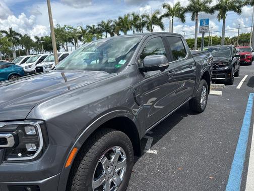 CARBONIZED GRAY METALLIC 2025 Ford Ranger LARIAT