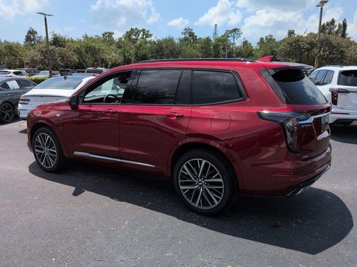 Radiant Red Tintcoat 2024 Cadillac XT6 Sport AWD