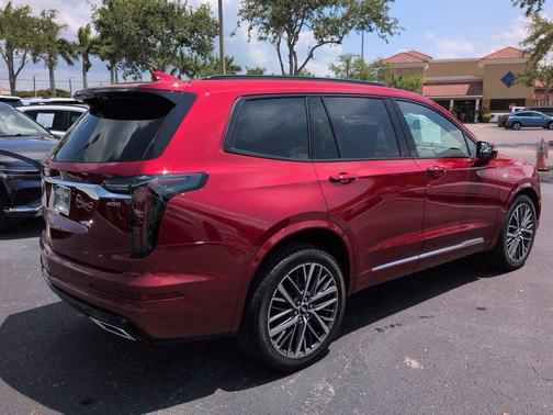Radiant Red Tintcoat 2024 Cadillac XT6 Sport AWD