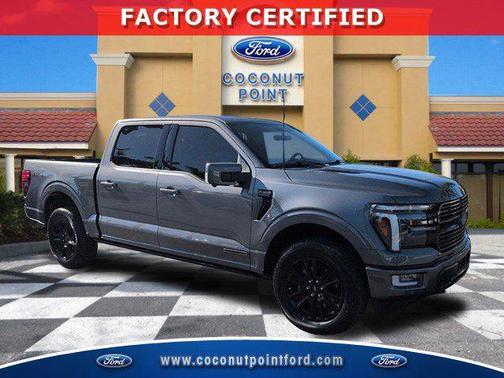 CARBONIZED GRAY METALLIC 2024 Ford F-150 Platinum