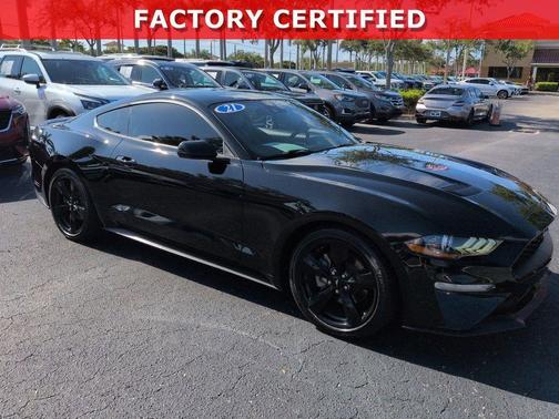 SHADOW BLACK 2021 Ford Mustang EcoBoost