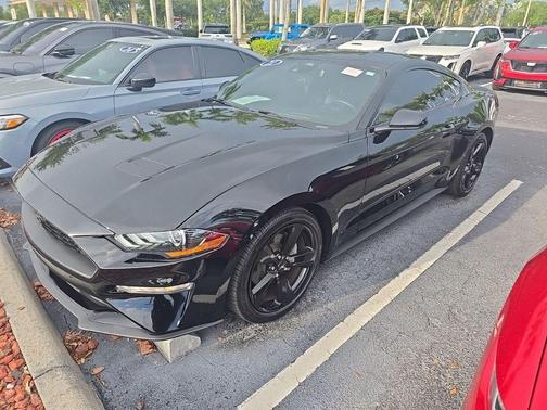 SHADOW BLACK 2021 Ford Mustang EcoBoost