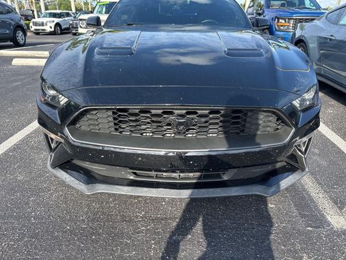 SHADOW BLACK 2021 Ford Mustang EcoBoost