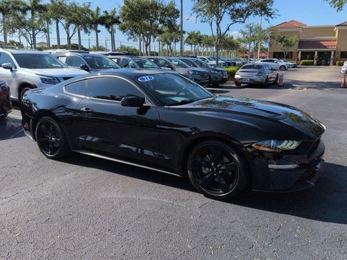 SHADOW BLACK 2021 Ford Mustang EcoBoost