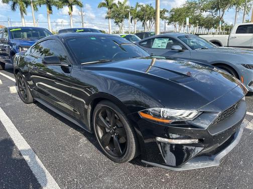 SHADOW BLACK 2021 Ford Mustang EcoBoost