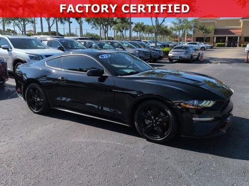 SHADOW BLACK 2021 Ford Mustang EcoBoost