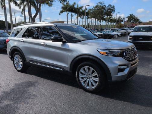 ICONIC SILVER METALLIC 2024 Ford Explorer Limited