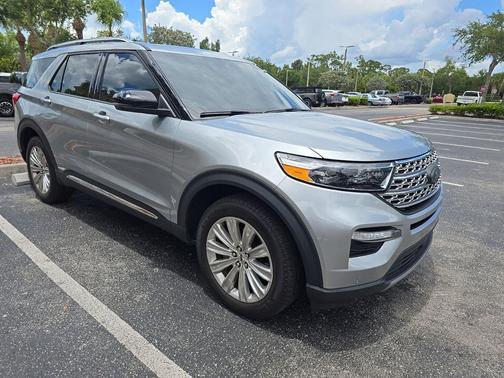 ICONIC SILVER METALLIC 2024 Ford Explorer Limited