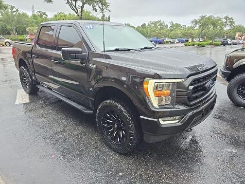 Agate Black Metallic 2021 Ford F-150 XLT
