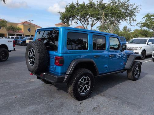 Hydro Blue Pearlcoat 2025 Jeep Wrangler Rubicon