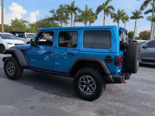 Hydro Blue Pearlcoat 2025 Jeep Wrangler Rubicon