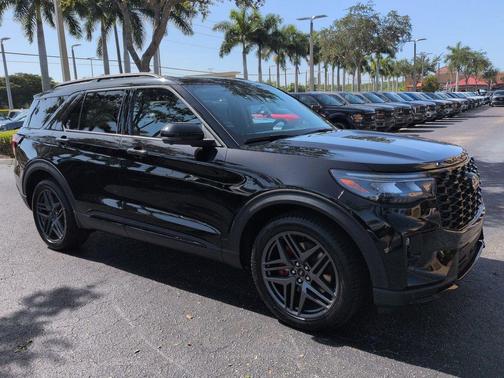 Agate Black Metallic 2026 Ford Explorer ST