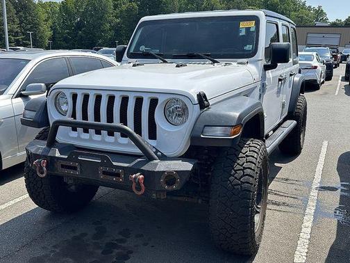 Bright White Clearcoat 2018 Jeep Wrangler Unlimited Sport
