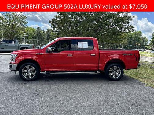 Race Red 2019 Ford F-150 Lariat