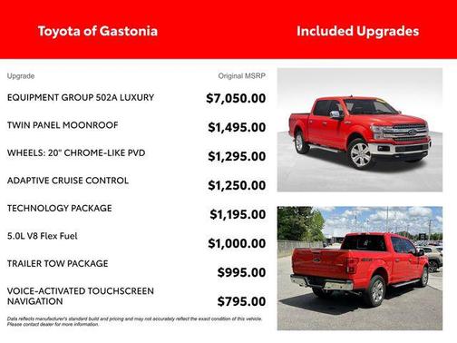Race Red 2019 Ford F-150 Lariat