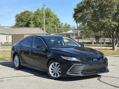 Midnight Black Metallic 2024 Toyota Camry LE