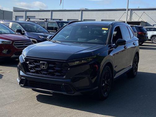Crystal Black Pearl 2025 Honda CR-V Hybrid Sport FWD
