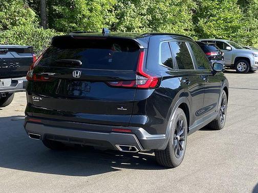 Crystal Black Pearl 2025 Honda CR-V Hybrid Sport FWD