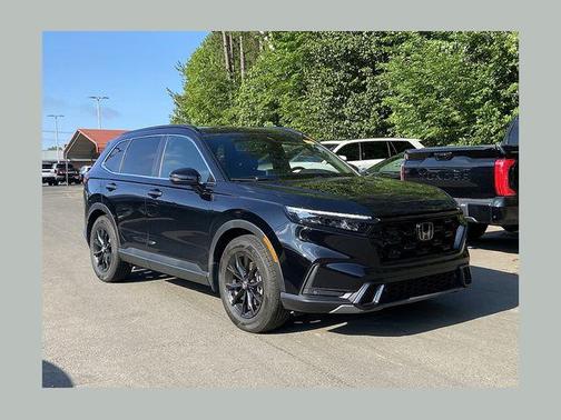 Crystal Black Pearl 2025 Honda CR-V Hybrid Sport FWD