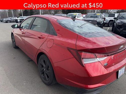 Calypso Red 2023 Hyundai ELANTRA SEL