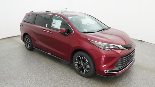 Ruby Flare Pearl 2026 Toyota Sienna Platinum