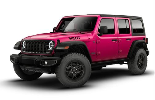 Tuscadero Pearlcoat 2026 Jeep Wrangler Willys