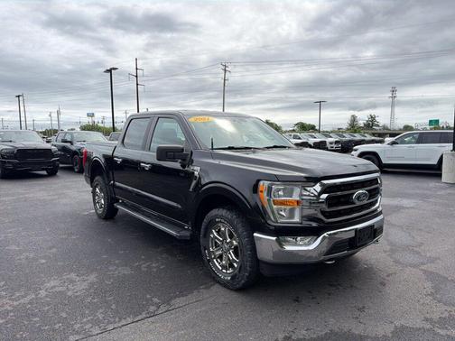 Agate Black Metallic 2021 Ford F-150 XLT