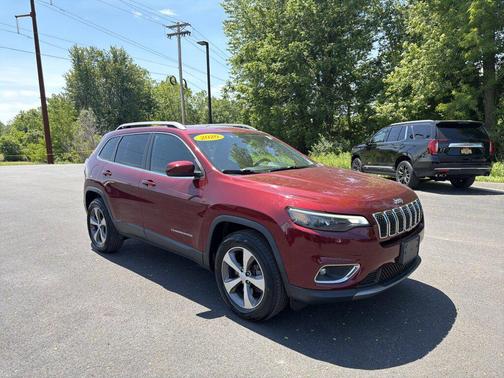 Velvet Red Pearlcoat 2020 Jeep Cherokee Limited